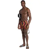 Adidas Football-inspired Graphic 5´´ Swimming Shorts Rouge 2XL Homme