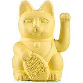 Donkey Decoration Lucky Cat - Jaune