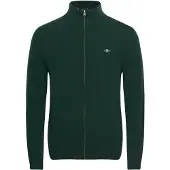 Gant Vestes en maille vert foncé