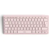 Inateck Keyboard BT QWERTZ pink (DE, Sans fil), Clavier, Pink
