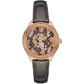 GUESS Ladies Mystical Woman Watch Gris Femme