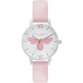 Olivia Burton Montre - - OB16FB25 - Cuir et acier inoxydable - 34 mm - Quartz