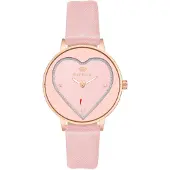 Juicy Couture Montre - - JC1234RGPK - Cuir - Quartz - Analogique
