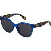 Police Lunettes de soleil - - SPLC22E58097D - Doré - Papillon - Protection UV 3