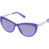 Police S1970556wkx Woman Sunglasses Bleu Femme
