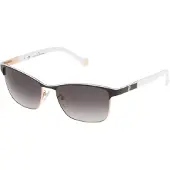 Carolina Herrera Lunettes de soleil - - SHE069560NP1 - Noir - Métal - Catégorie 3