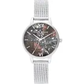Olivia Burton Montre - - OB16GD23 - Cuir - Acier inoxydable - 34 mm