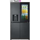 LG Réfrigérateur américain 91cm 646l total no-frost noir acier - - GMK960EV2E -