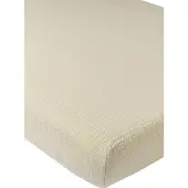 Meyco spannbettlaken kinderbett - pre-washed musselin (140 x 70 cm)