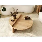 Skye Decor , Podium - Sapphire Oak, Couchtische, Saphir-Eiche, 90 x 30 x 60 cm
