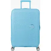 American Tourister trolley Soundbox Spinner 67 / 24 TSA EXP Trolley Blueberry Fizz bleu clair