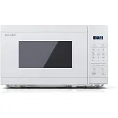 Sharp Four à micro-ondes combiné à surface plane YC-MG02E-C 20 L 800 W Blanc