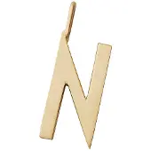 Design Letters Pendentif or