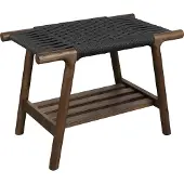Dutchbone Stool Kintaro Walnut