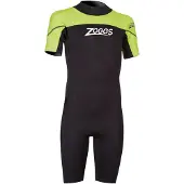 Zoggs Sea Ranger 1.5 Mm Junior Short Sleeve Shorty Noir 6 Years Fille