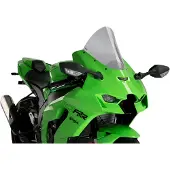 Puig r-racer smoked clear screen ABE approved for Kawasaki