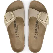Birkenstock Mules Madrid Big Buckle femmes - Beige - 40