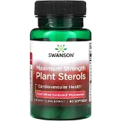 Swanson Health , Stérols Végétaux, Concentration Maximale, 60 Gélules Molles