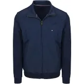 Tommy Hilfiger Veste de survêtement 'ESSENTIAL' bleu marine