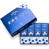 Callaway ERC Soft 2025 White Truvis Blue Balles de golf