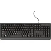 Trust TK-150 clavier Bureau USB QWERTZ Allemand Noir