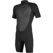 O'Neill Reactor-2 2 Mm Spring Short Sleeve Back Zip Shorty Noir XL Homme