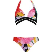 Sunflair Bikini rose / framboise / noir / blanc