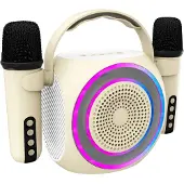 Celly Partymic2 Enceinte sans fil RGB + 2 sans fil. micros