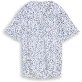 Tom Tailor 1049796 Short Sleeve Blouse Blanc 40 Femme