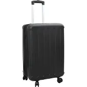 vidaXL Valise avec serrure Noir 34 x 23 x 55,5 cm ABS plastique