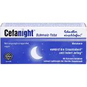 Cefak KG Cefanight : comprimés orodispersibles à dissolution rapide, saveur vanille, 60 comprimés