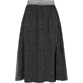 Dreimaster Klassik Jupe 'Classic Look' gris / noir