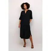 Kaffe Robe 'Milia' noir