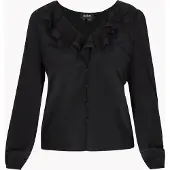 Usha Chemisier 'Fashion Look' noir