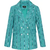 Faina Blazer turquoise