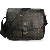 Briciole Sac bandoulière noisette / noir