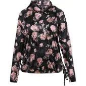 Usha Chemisier rose ancienne / noir