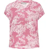 Usha Chemisier rose / blanc