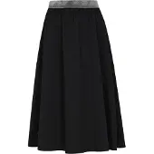 Dreimaster Klassik Jupe 'Classic Look' noir / argent