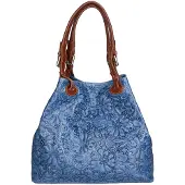Gave Lux Sacs à main bleu roi / marron