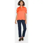 Saint tropez Chemisier 'Veeni' orange foncé