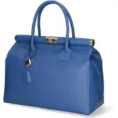Gave Lux Sacs à main bleu roi / or