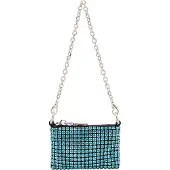 Faina Sac à bandoulière turquoise