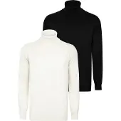 Felix Hardy Pull-over noir / blanc