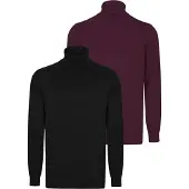 Felix Hardy Pull-over violet foncé / noir