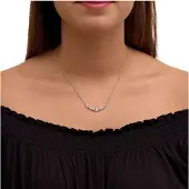 Zeeme Chaîne bleu clair / argent