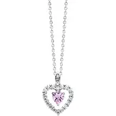 Julie Julsen Chaîne violet / argent