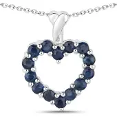 Vira Jewels Chaîne bleu / blanc