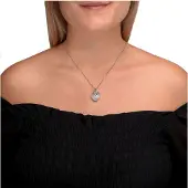 Zeeme Chaîne gris clair / argent