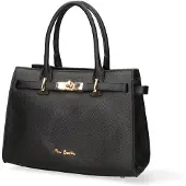 Pierre Cardin Sac à main Leren avec fermeture éclair et bandoulière amovible